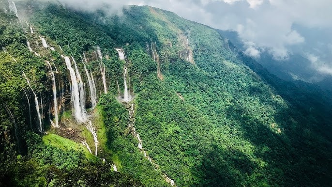 Meghalaya waterfalls